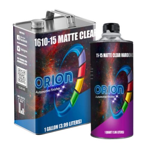 MATTE CLEAR 1610-15 – GALLON KIT