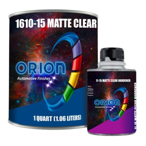 MATTE CLEAR 1610-15 – QUART KIT