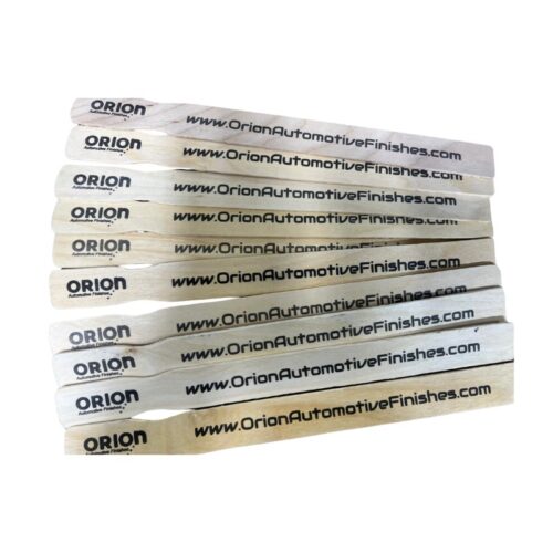 WOODEN 12″ PAINT MIXING STICKS (PACK OF 10)